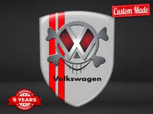 VW Pegatinas Silicona Auto Resistentes Limitadas Alta Calidad